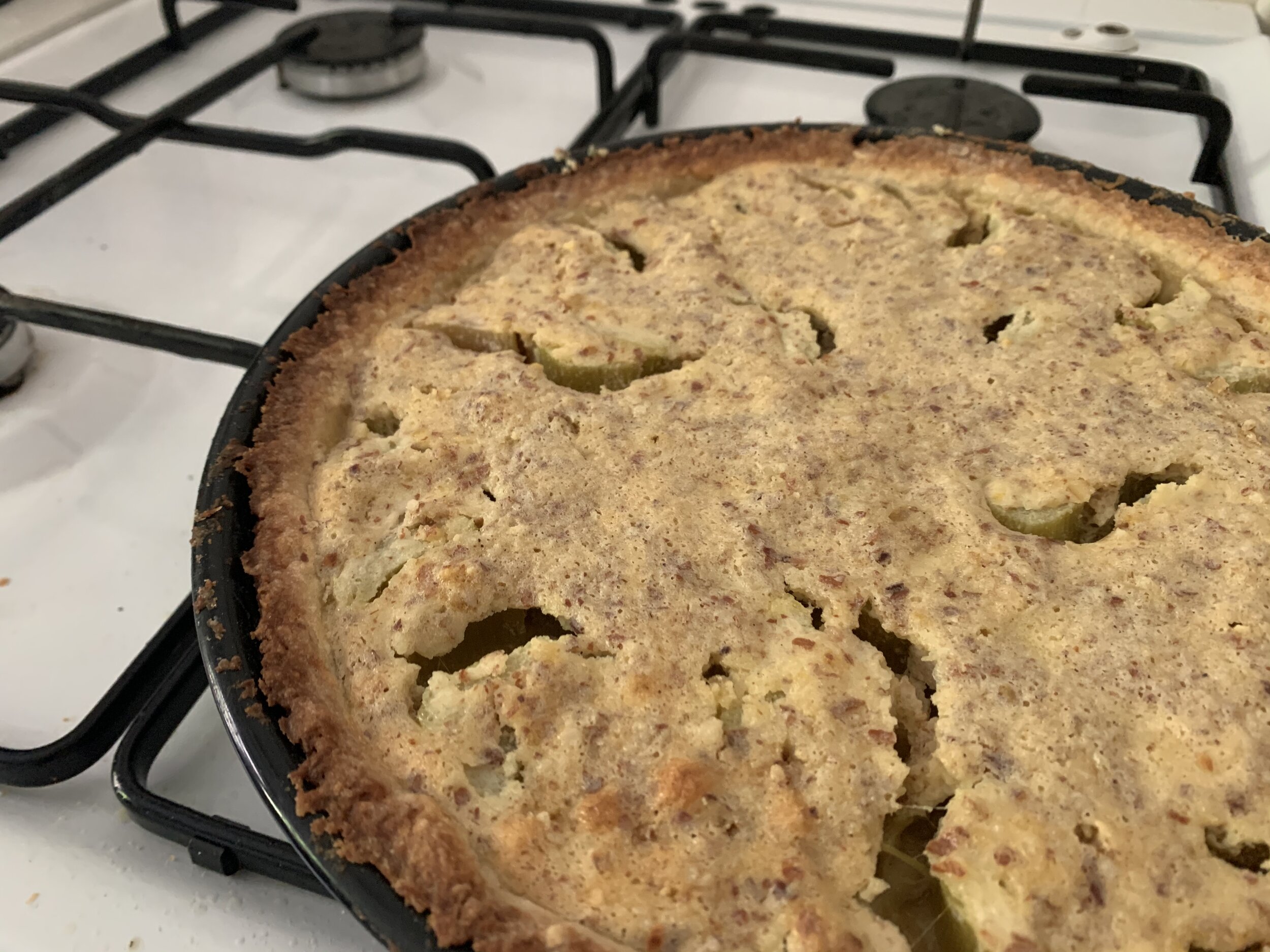 Rezept: Grosis Rhabarbertorte